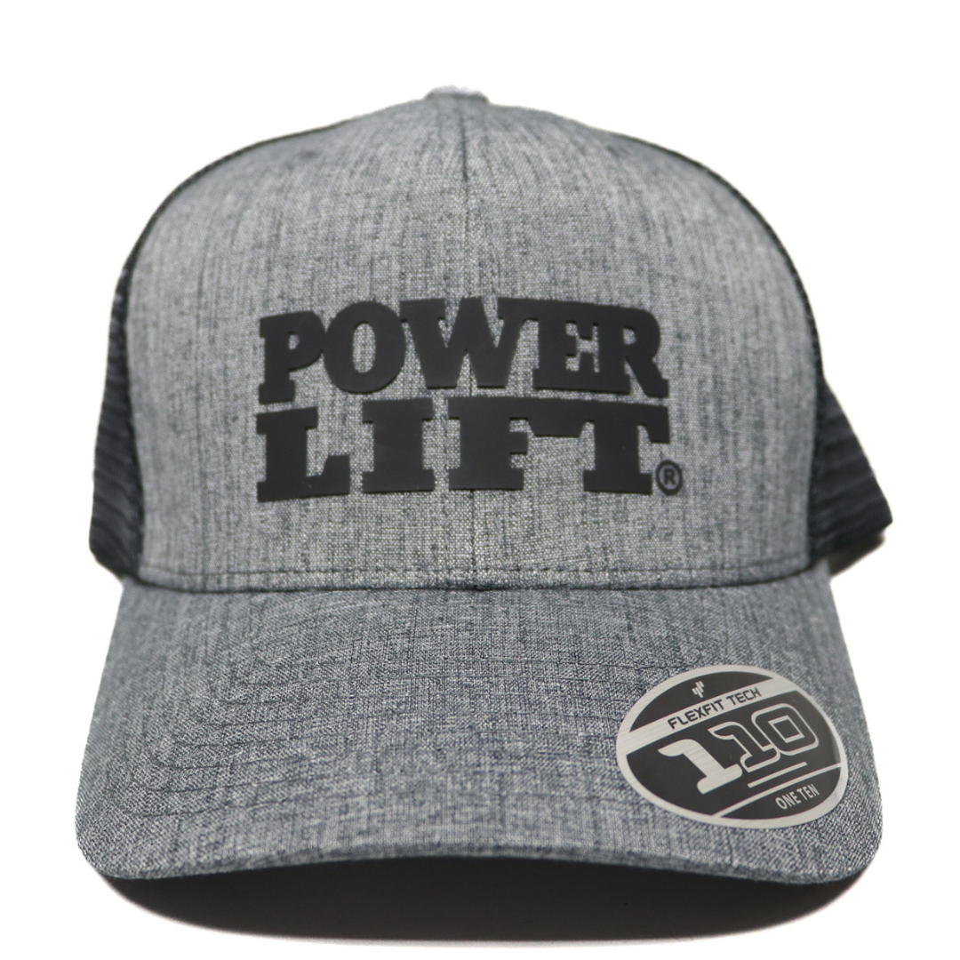 FlexFit - Rubber Patch Hat - Charcoal/Black